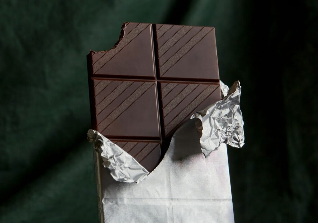 A bar of chocolate.